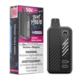 TRIPPIN' TRIPLE BERRY BEAST MODE MAX 2 BY FLAVOUR BEAST with 50K puffs , 4 power modes and rechargeable battery. Buy now at Mister Vapor.